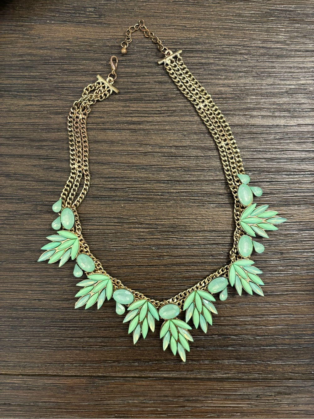 Mint Green Statement Necklace – Women Jewelry